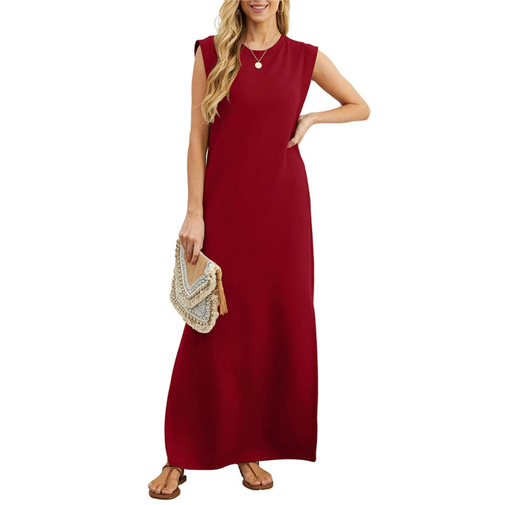 Emma™ | Long Fluid Anti-crease Dress